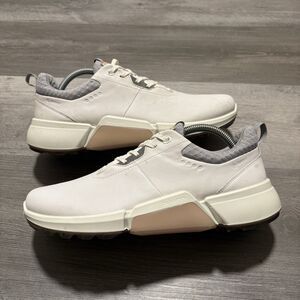 Ecco Golf Shoes Womens 11 Beige Biom Hybrid 4 Gore Tex Spikeless Leather